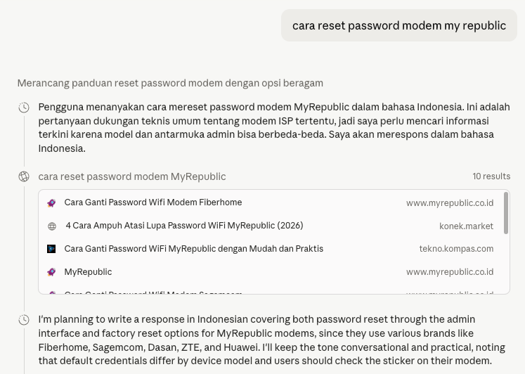 AI crawl ke internet untuk mendapatkan informasi terbaru